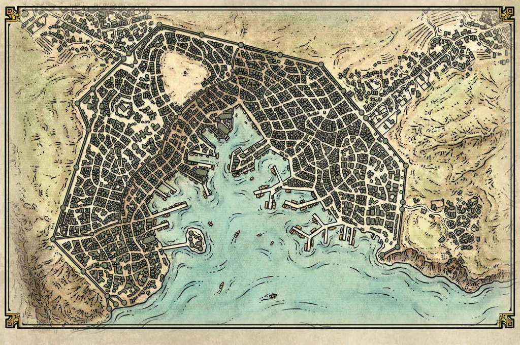 Mappa Baldur's Gate