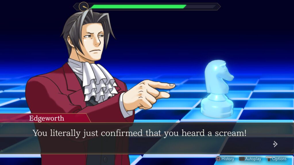 Ace Attorney Investigations Mind Chess