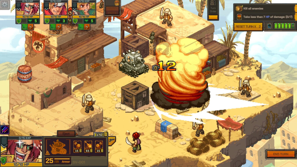 Metal Slug Tactics Recensione