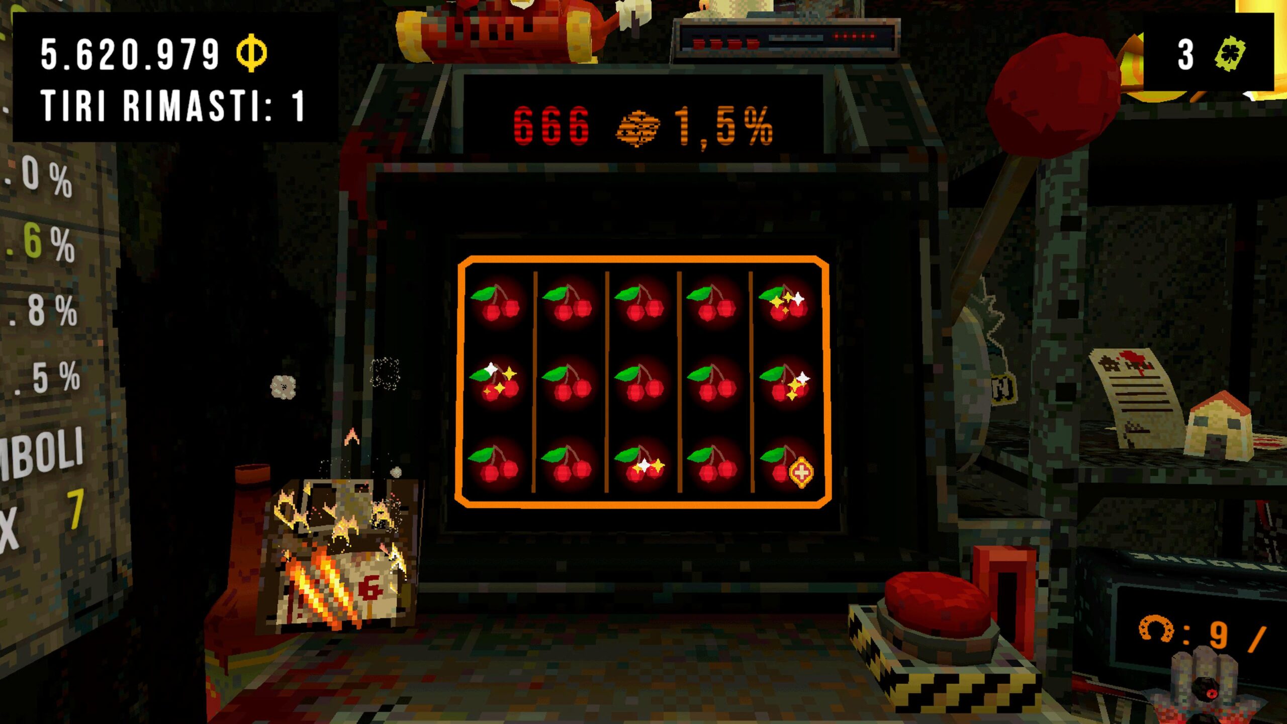 CloverPit Jackpot ciliegie